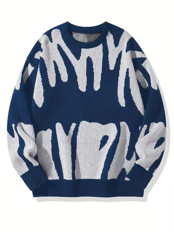 Men's Round Neck Sweater Sweater