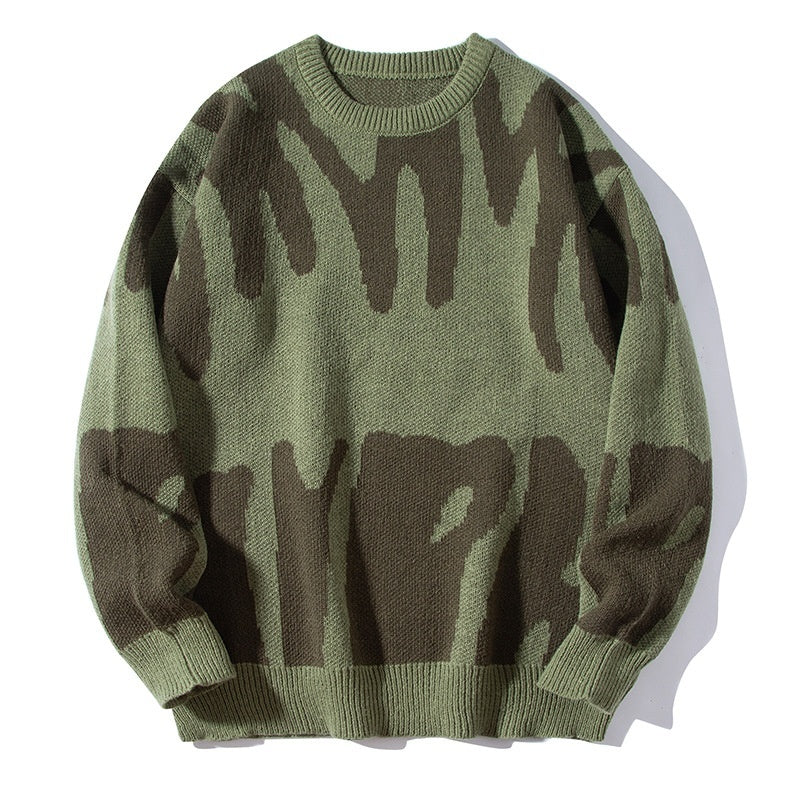 Men's Round Neck Sweater Sweater