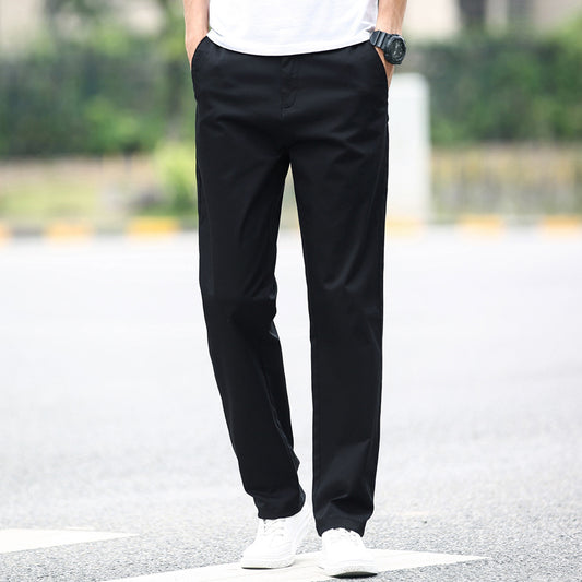 Spring And Autumn Loose Men's Pants Straight Suit Pants All-match Pants