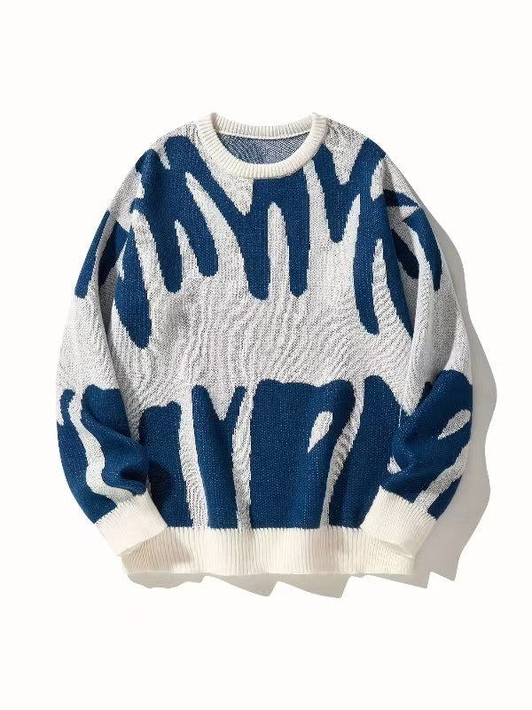 Men's Round Neck Sweater Sweater